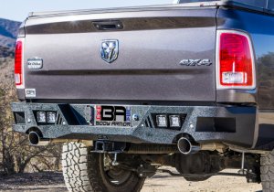 Ford Super Duty Rear Bumper - Body Armor 4x4 - Eco Series - Black - `99-`16